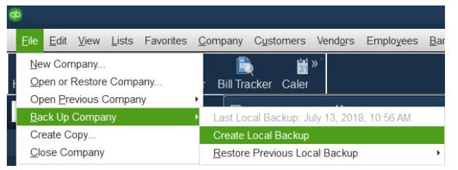 how to transfer quickbooks 2018 desktop to new computer